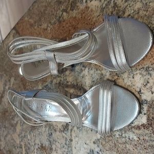 Ralph Laurent shoes, silver metallic